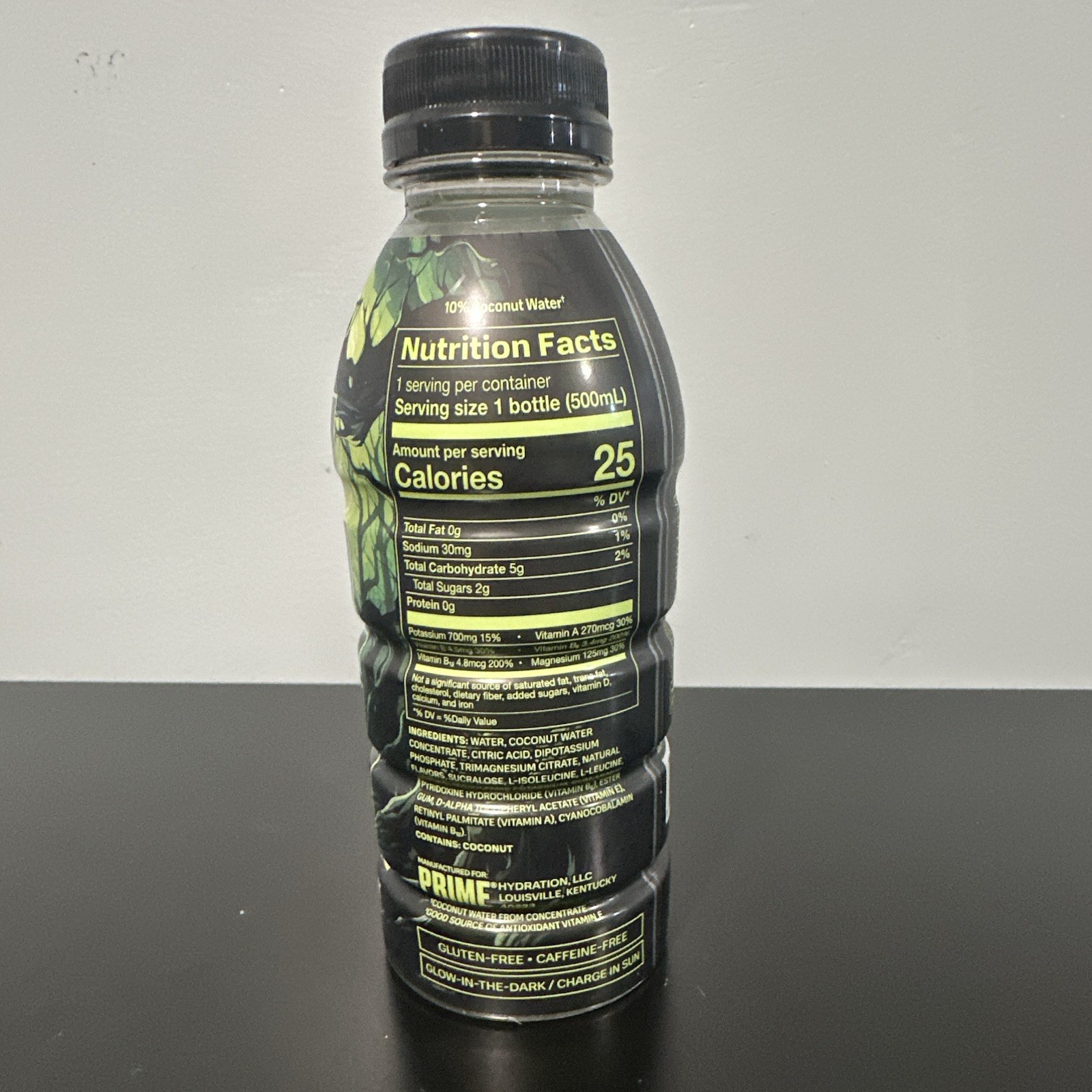 PRIME Hydration Electrolyte Drink Glowberry V2 Glow in the dark (expired)