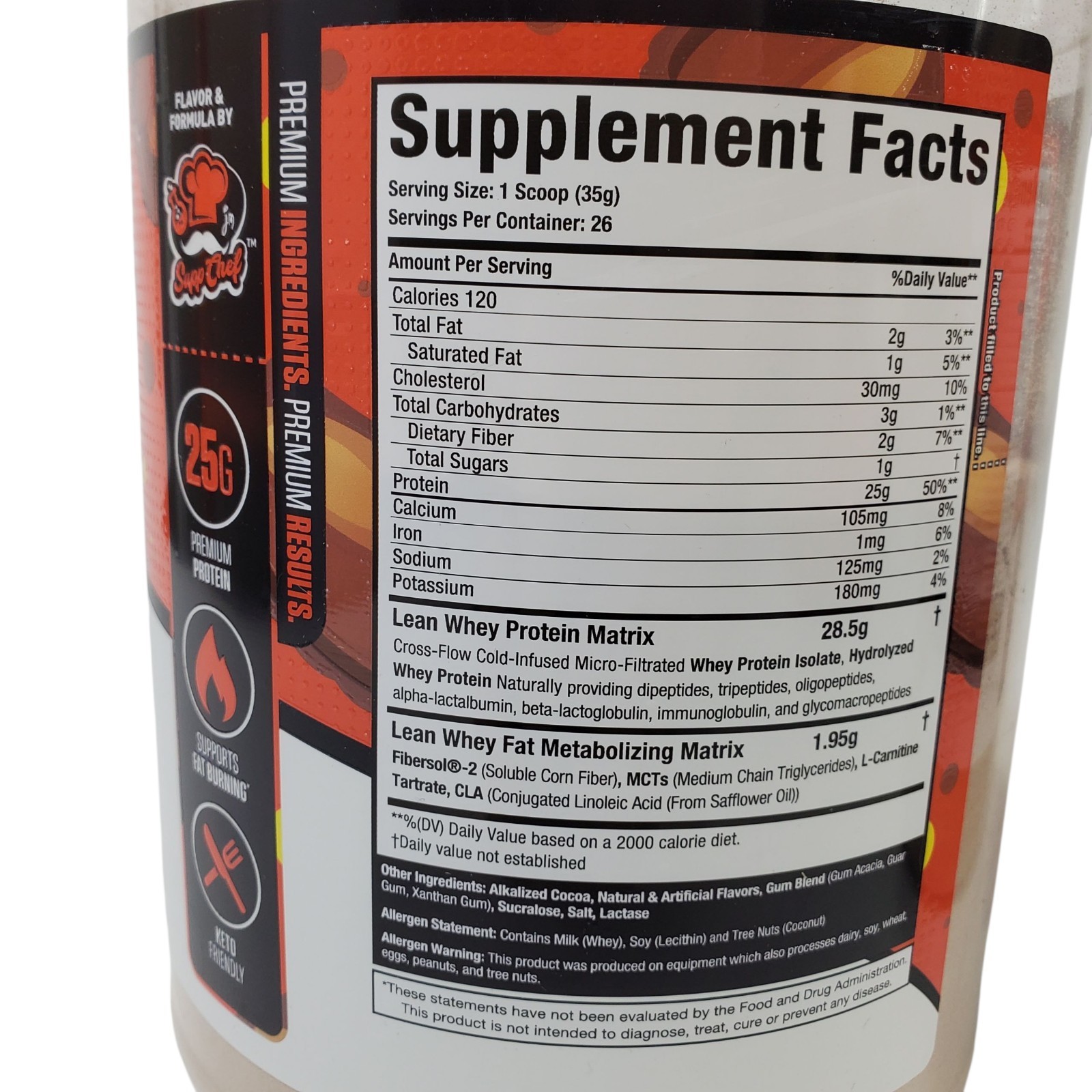Musclesport Lean Whey Revolution Protein Powder Chocolate Peanut Butter READ 2x