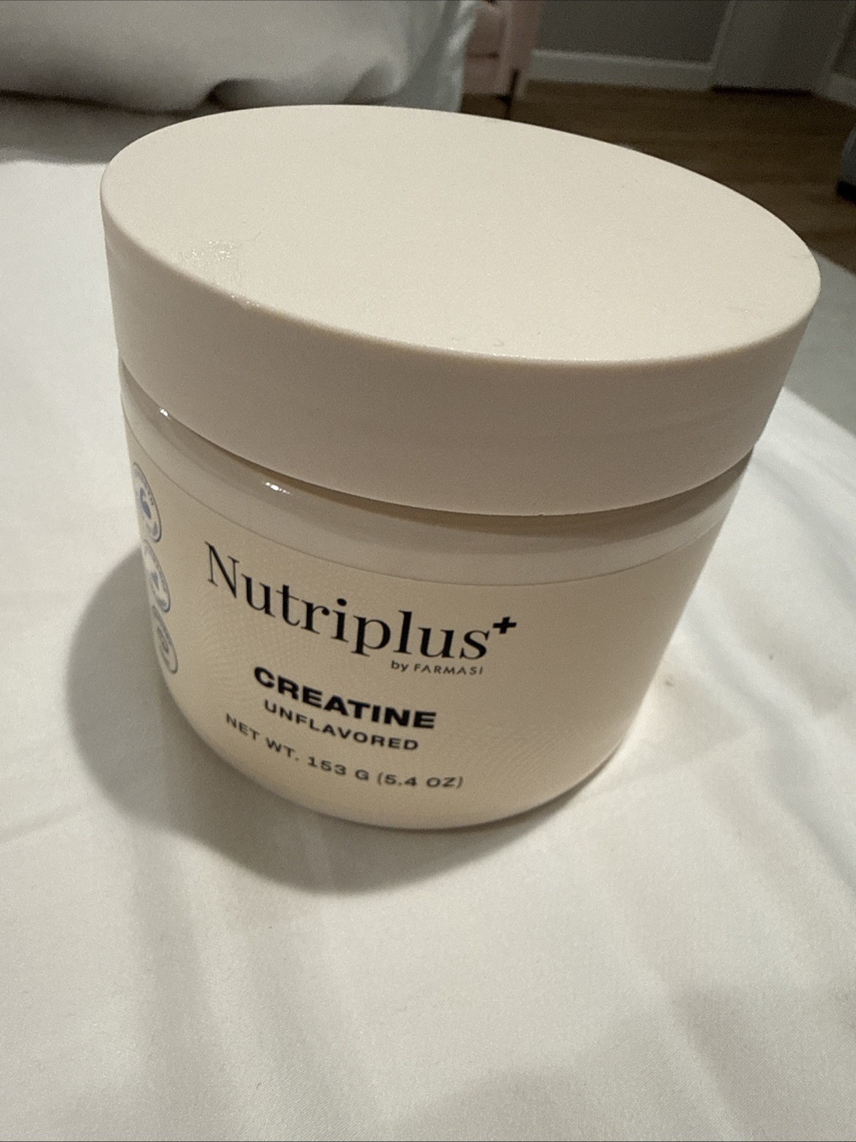Nutriplus Creatine Powder Unflavored 5.4 oz Bodybuilding Supplement Unopened New