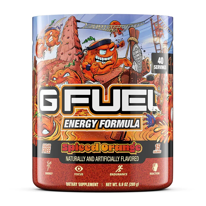 G Fuel Spiced Orange GFuel 40 Servings