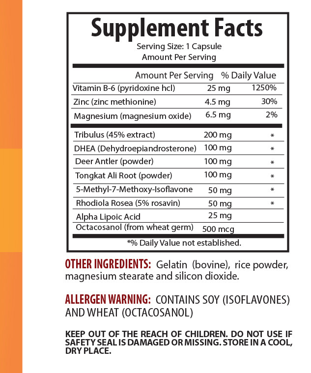 muscle gainer pills – MUSCLE MAKER POWER – tribulus terrestris extract – 1 Bot