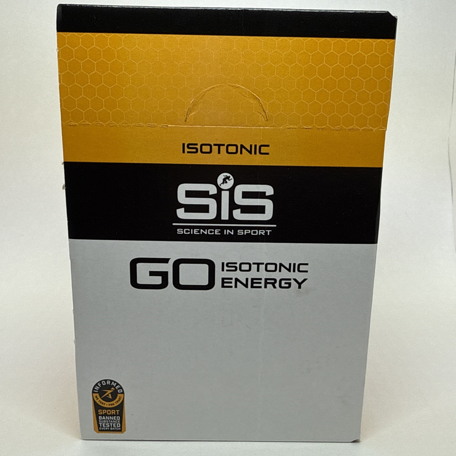 30 Pack Science in Sport Energy Gel SIS Go Isotonic Energy TUTTI FRUTTI BB 08/26