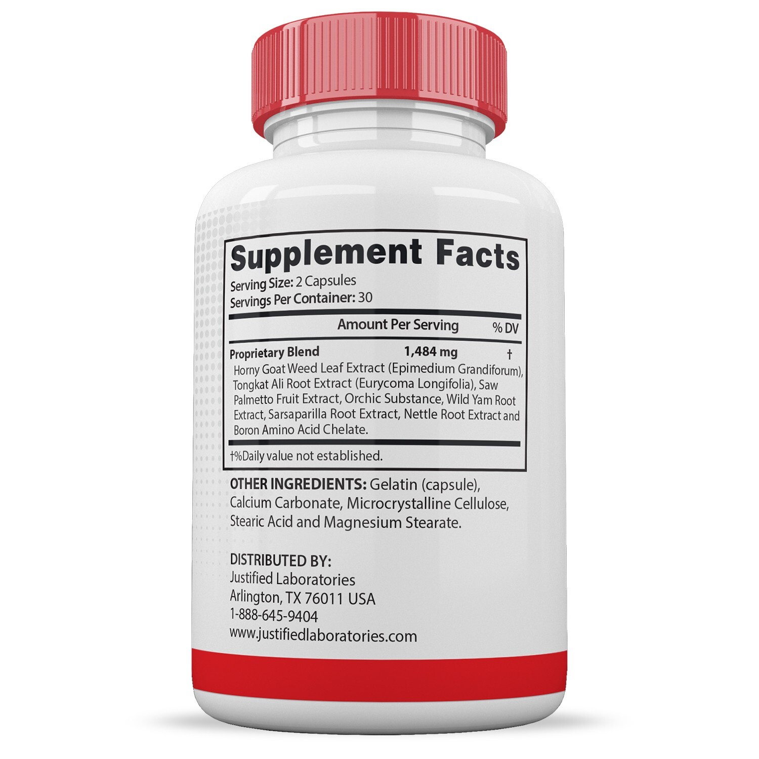 VItal Pump XL for Men Advanced Formula 1484MG Pills Vitamin Supplement