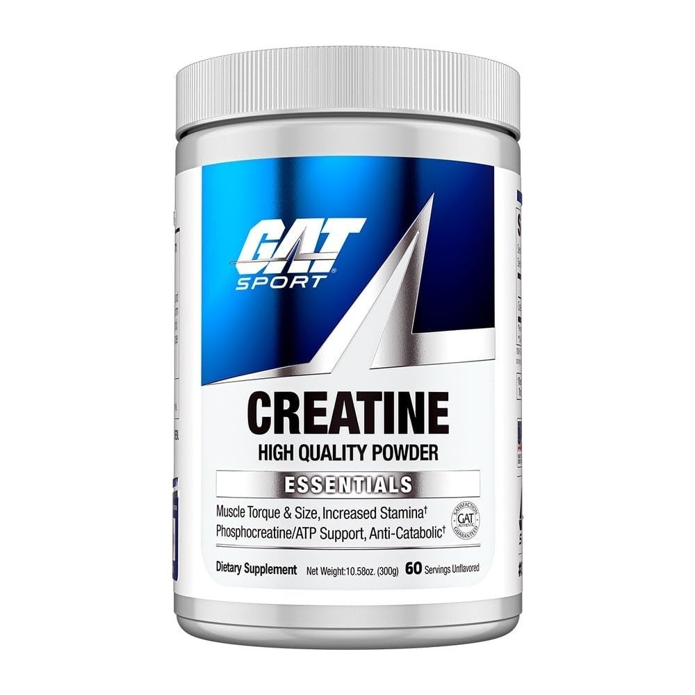 Micronized Creatine Monohydrate Powder, 10.58 oz (60 Servings) for Muscle Mass &