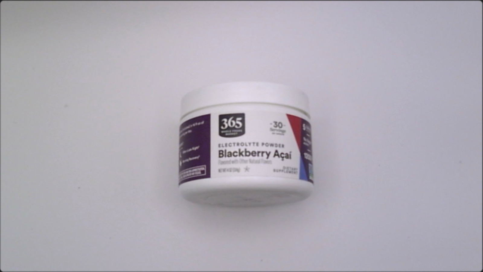 2/27 365 By Whole Foods Market, BlackBerry Acai Electrolyte, 5.46 Ounce