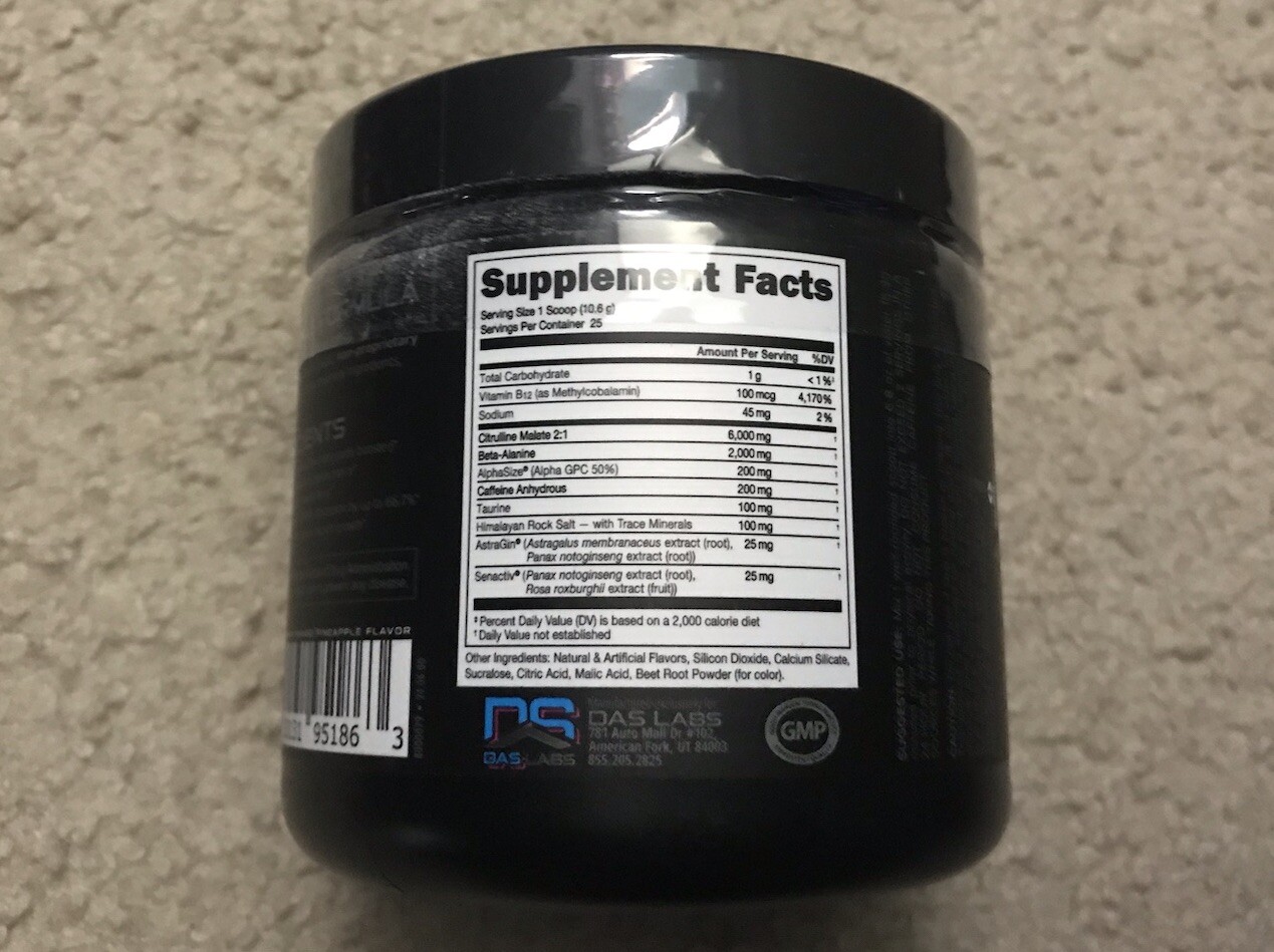 *BRAND NEW* Bucked Up Woke AF Pre-Workout Powder -Miami-Exp 07/2026- 9.3oz