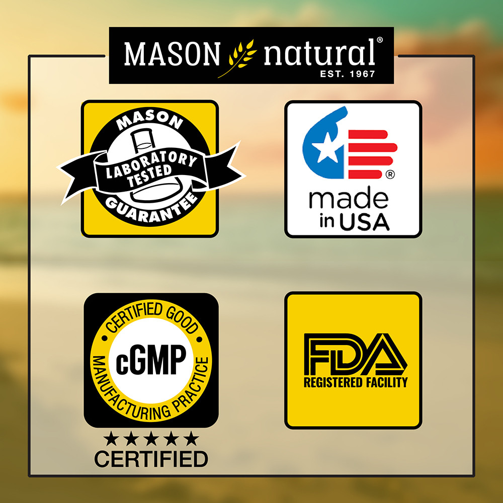 Mason Natural Vein Erect with L-Arginine & Maca – Supports Sexual Health 80 caps