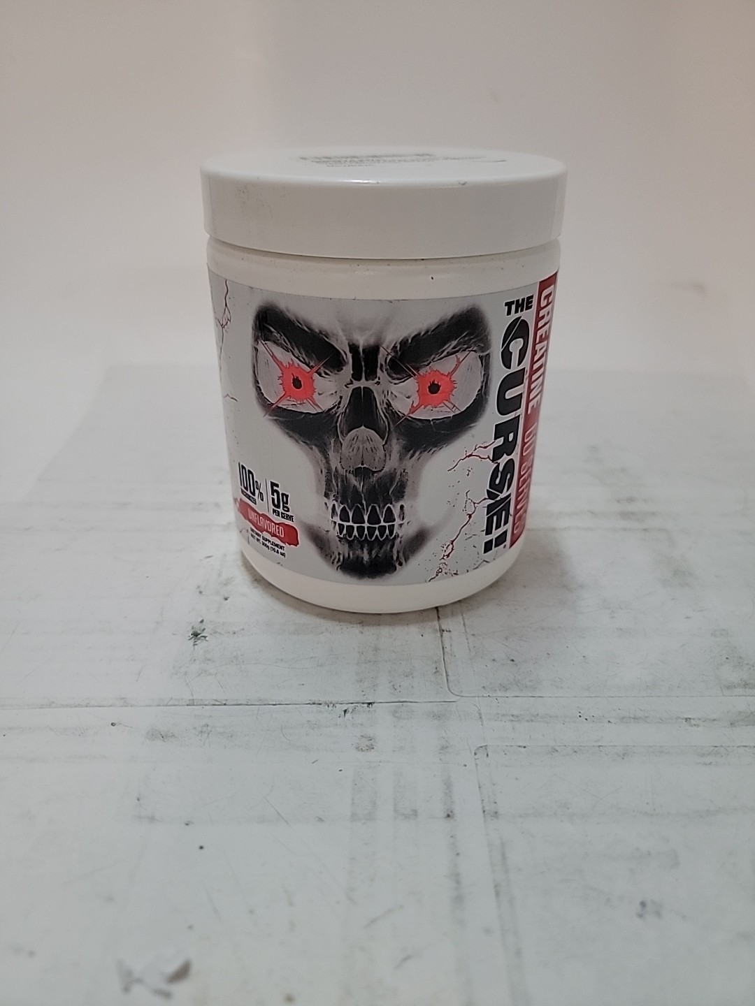 The Curse!® Creatine Powder Unflavored 10.6 oz EXP 05/2027