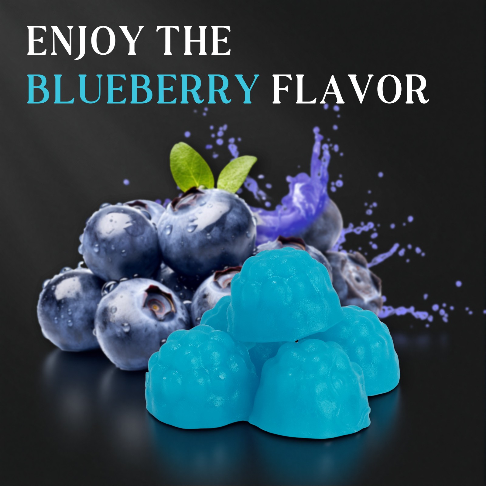 Supports Muscle Growth Creatine Monohydrate Gummies with 5g Per Serving