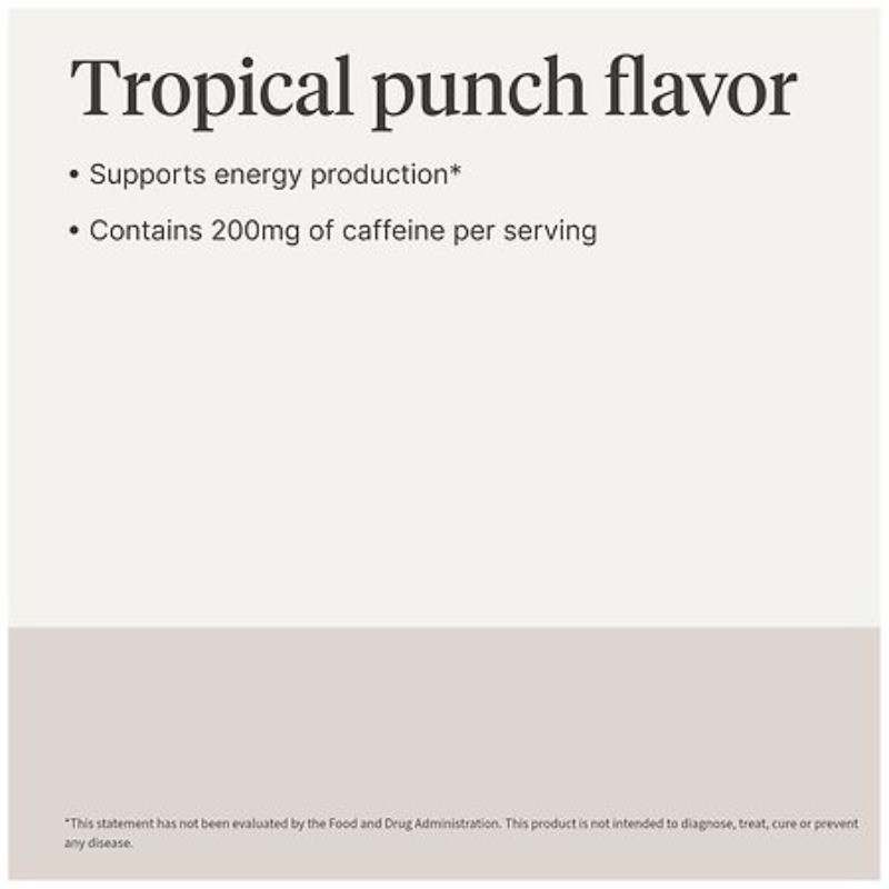 Pre-Workout Powder Tropical Punch 8.5 oz