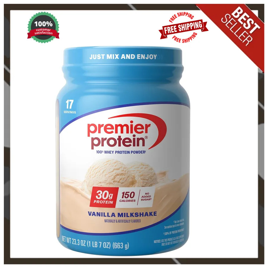 Premier Protein Whey Powder Chocolate 30g Protein 17 Servings