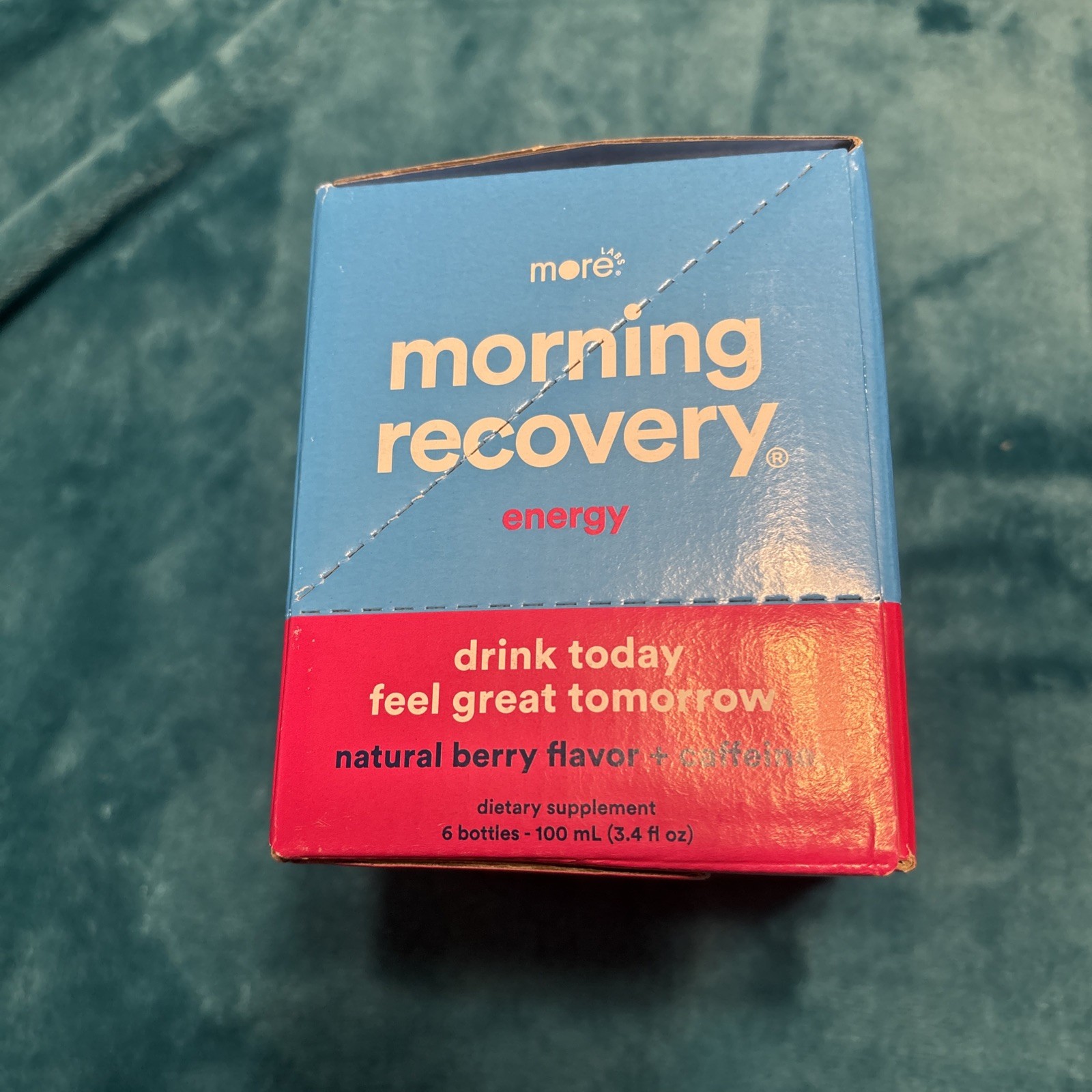 More Labs Morning Recovery Electrolyte Drink – Berry | 6-Pack