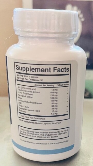 Supernatural T3 MULTIPLIER (30 Caps) Testosterone & Libido Booster – 12/2027!