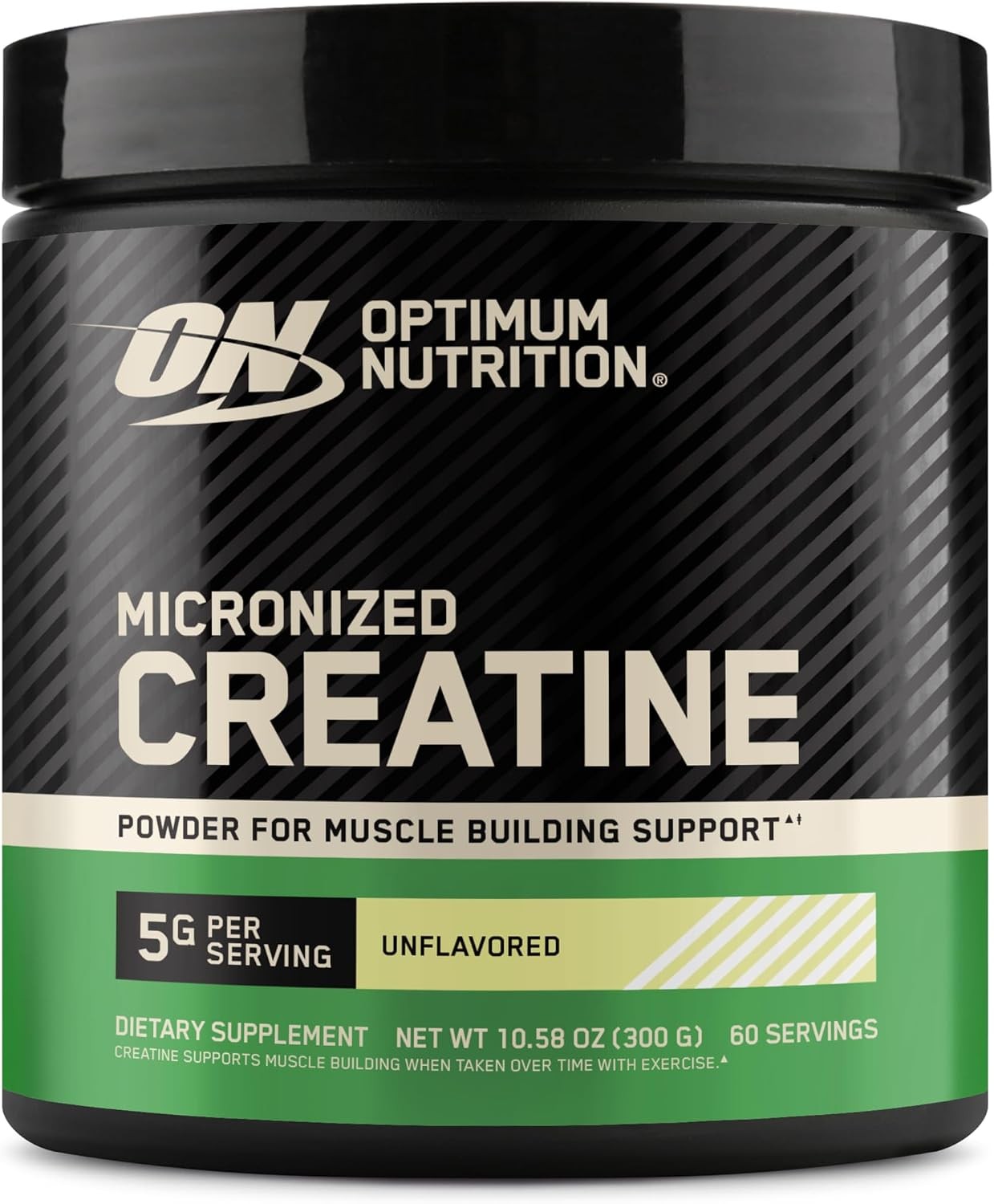 Optimum Nutrition creatine micronized creatine monohydrate power 5g per Serving,