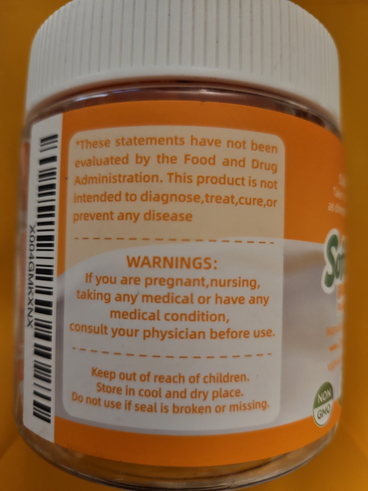 Natures Aid Iron 45 Mg Plus Vitamin C Soft Chews – 60 Count – Ex: 12/26