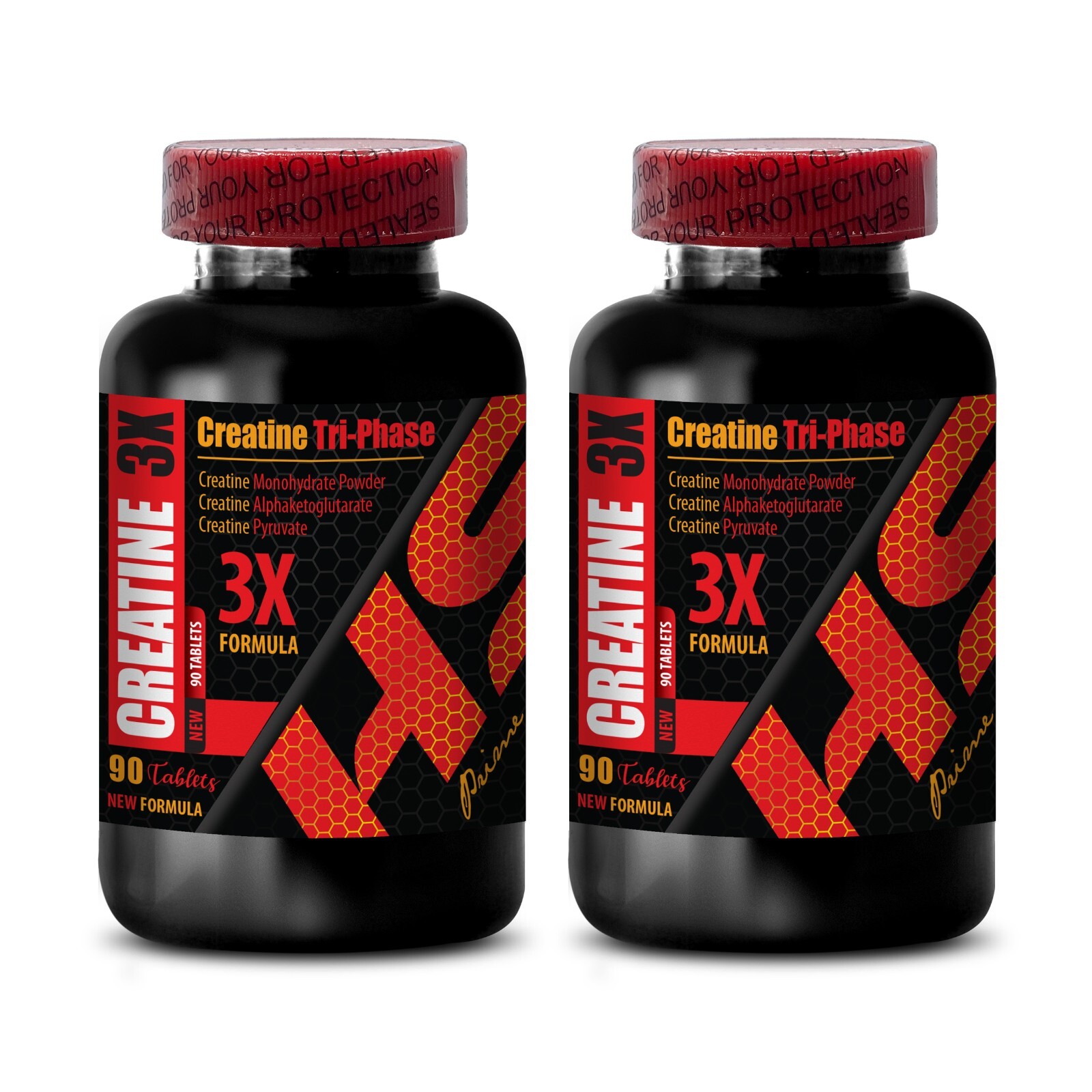 Peak Performance Catalyst – CREATINE 3X – Intense Energy Fusion – 2Bot 180Tabs
