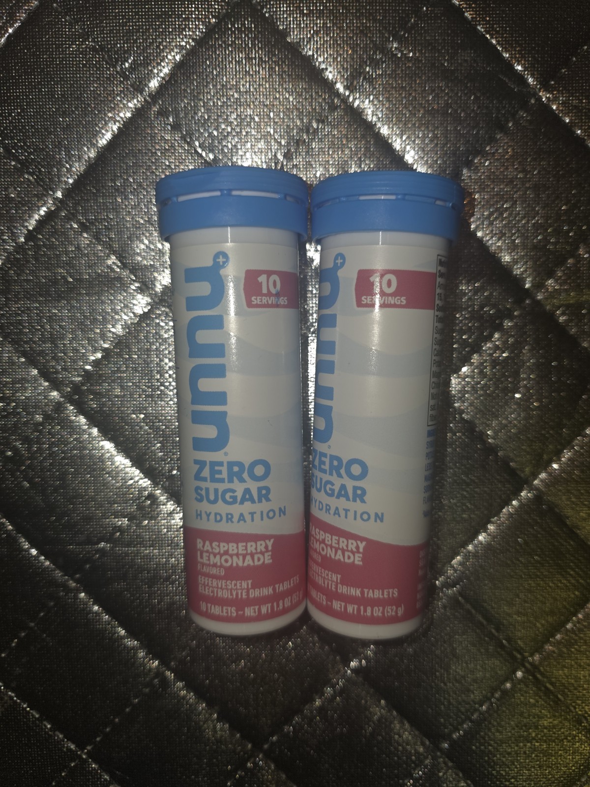 Nuun Zero Sugar Hydration Electrolyte Raspberry Lemonade/Strawberry Exp 06/2027