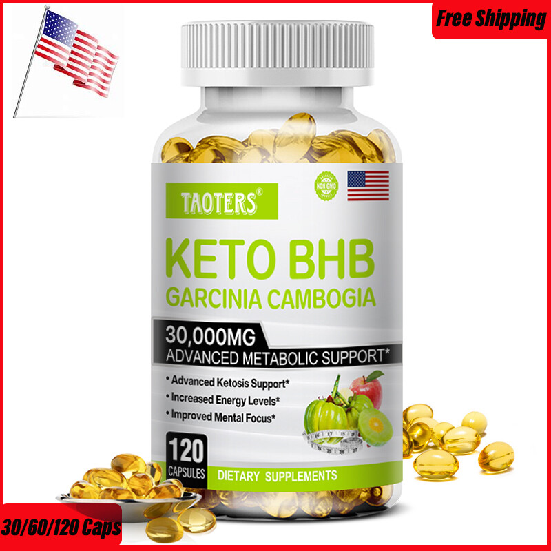 Keto BHB Capsules Best Weight Loss Fat Burner Carb Blocker Diet Pills