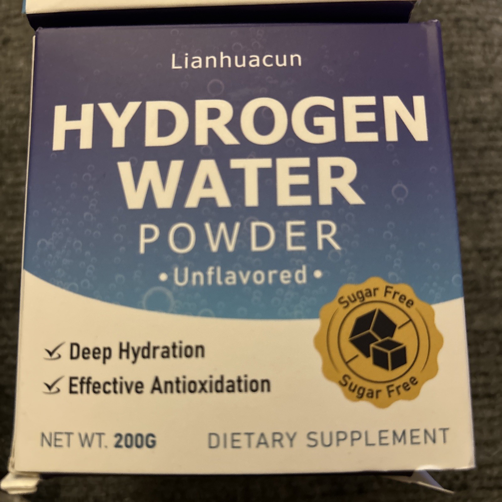 2 New Hydration Water Powder w/Magnesium, Potassium, Zinc, Vitamin C, Calcium