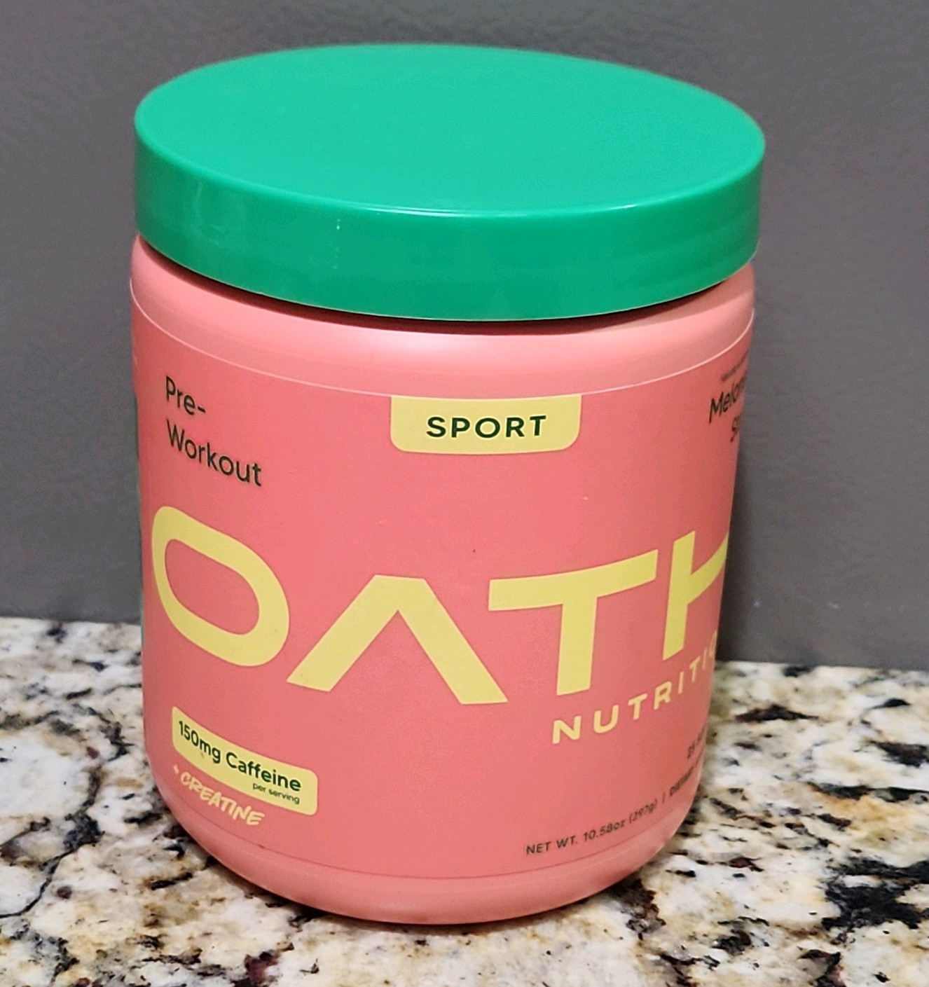 Oath Sport Pre-workout Powder Melonade Stand 10.58 Oz