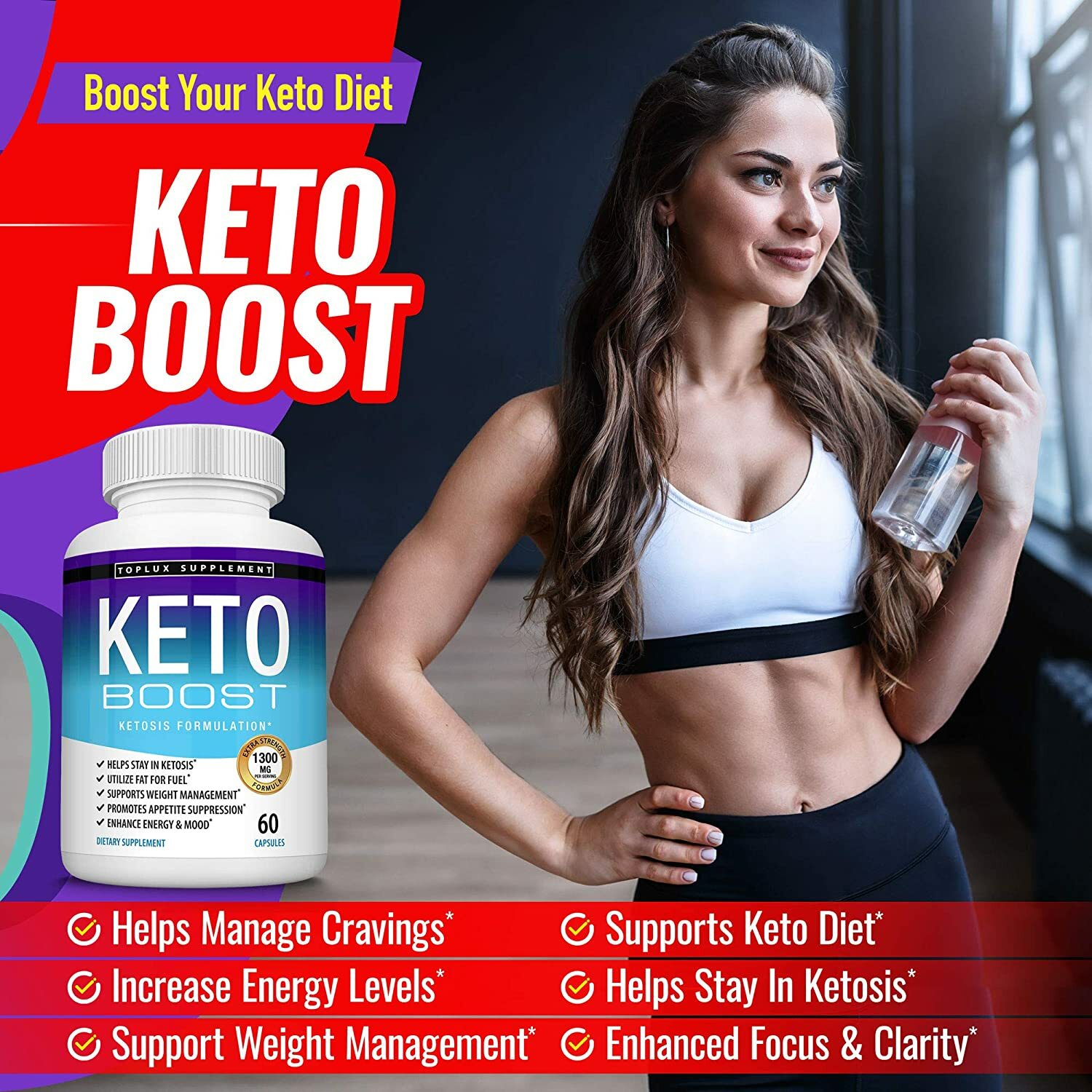 Keto BOOST Diet Pills Advanced Best ketosis To Burn Fat Fast Three Months