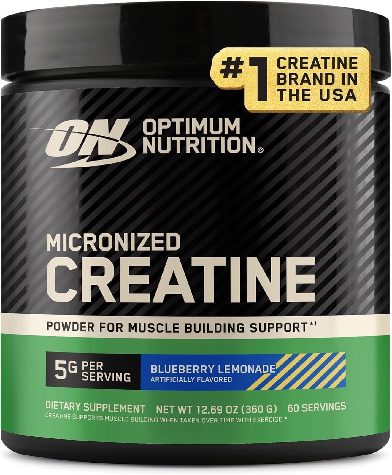Optimum Nutrition Micronized Creatine Monohydrate Capsules 100 Count