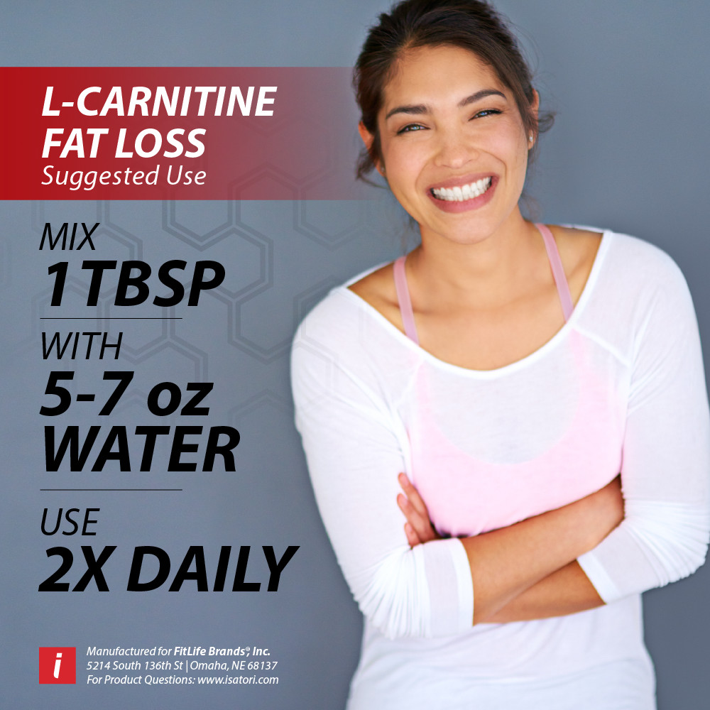 L-CARNITINE Fat Loss – Metabolism Activator – Malibu Beach 1500mg / 24 Servings