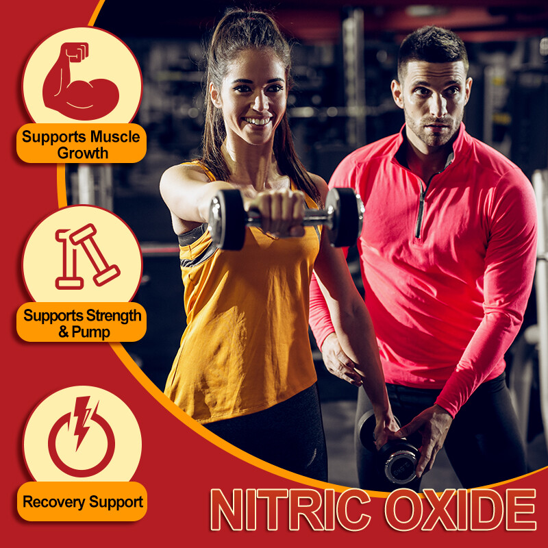 L-Arginine L-Citrulline Nitric Oxide, Endogenus Male Vitality Booster,ED Support