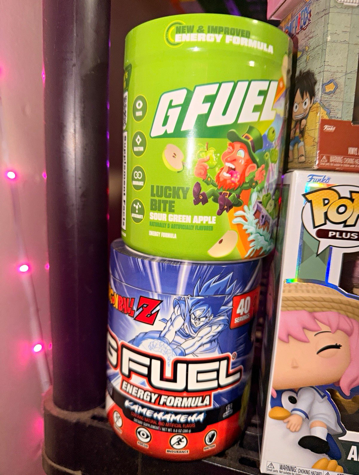 4 SEALED G FUEL TUBS