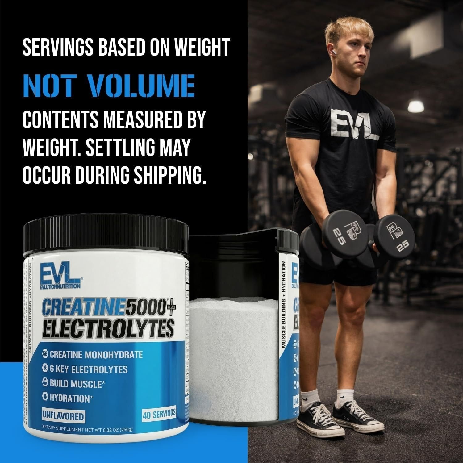 Nutrition Creatine 5000 + Electrolytes – Supports Faster Recovery, Lean Muscl…