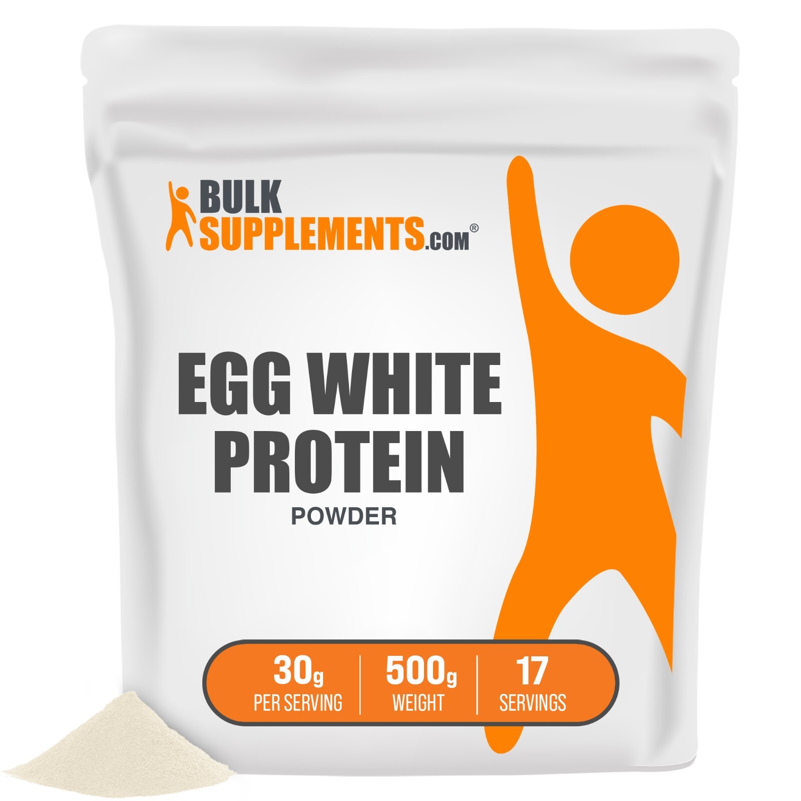 BulkSupplements Egg White Protein – Build Muscle & Improve Strength
