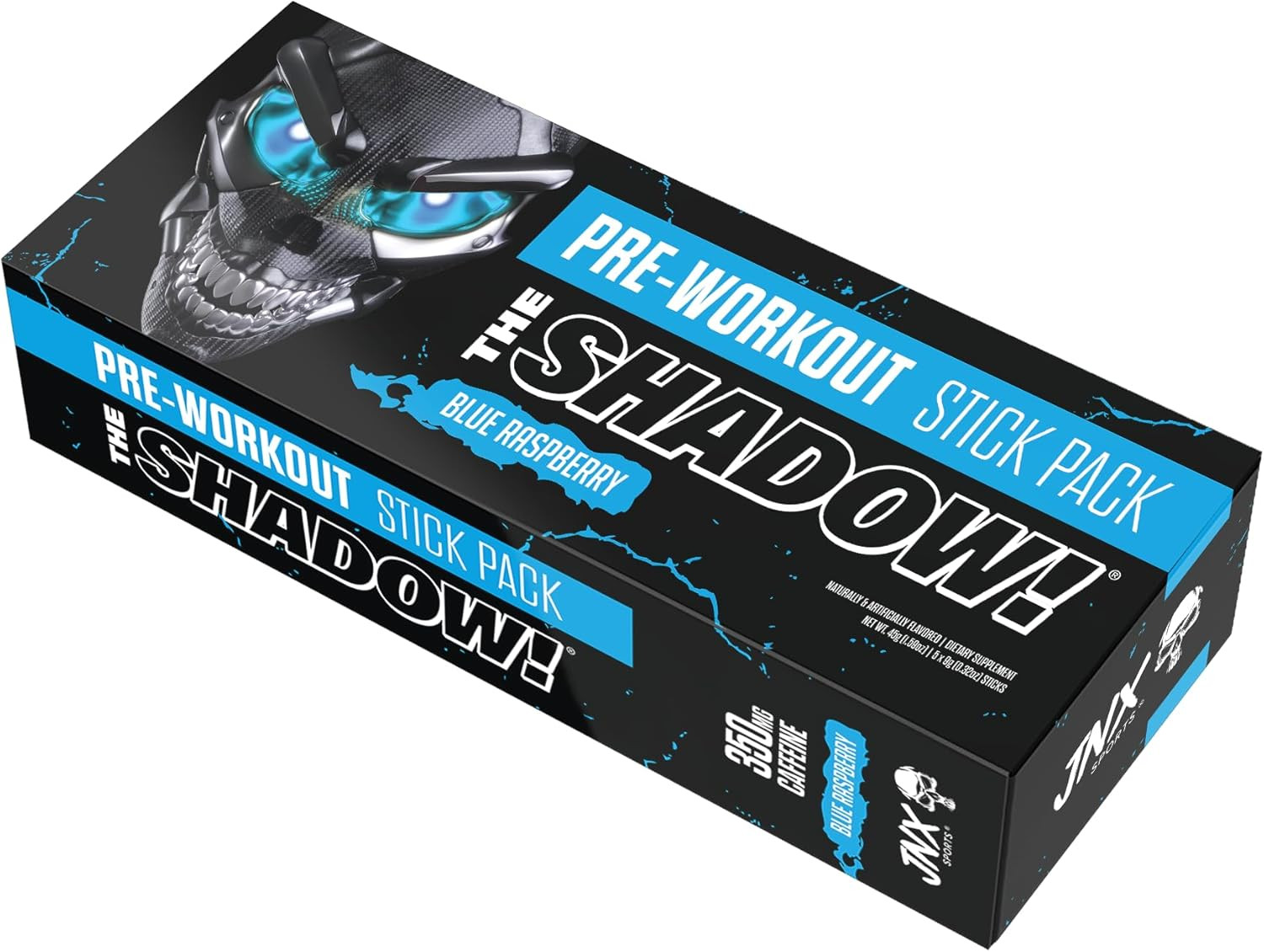 High Stim Pre Workout Powder 5 Servings, Blue Raspberry Energy Formula
