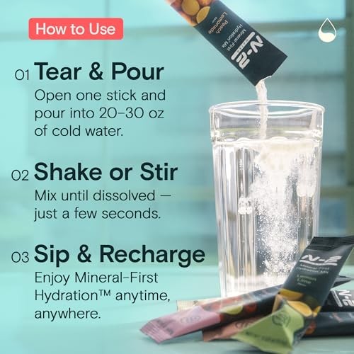 Mineral Hydration Packets – Electrolyte Powder Drink Mix with Variety Pack