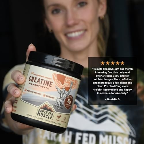 Creatine Monohydrate Powder 300g Unflavored Strength Power Muscle