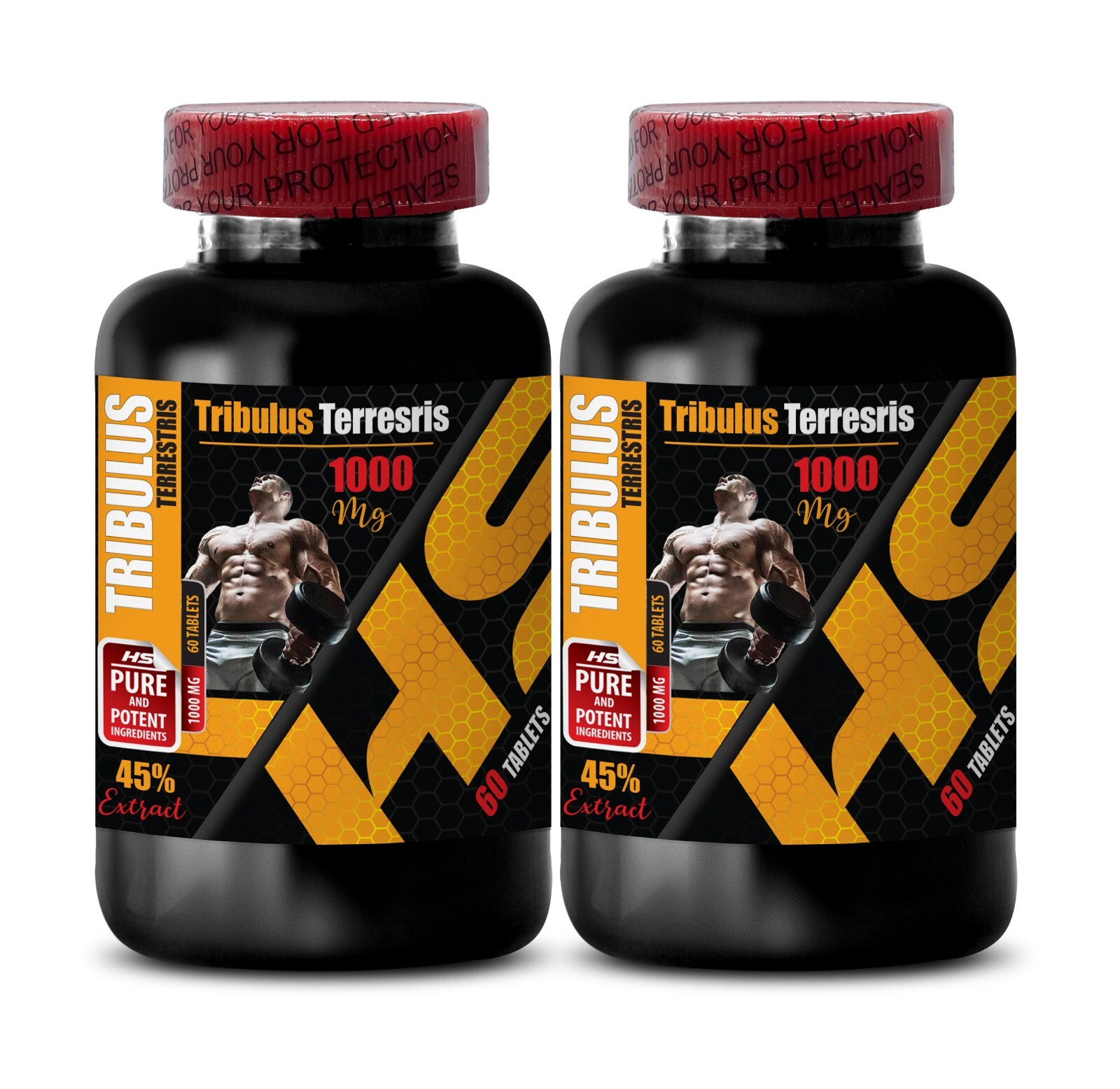 tribulus powder for men – TRIBULUS TERRESTRIS 1000mg – immune support – 2 Bot