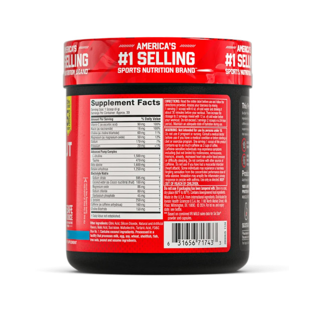 Six Star Pro Nutrition Pre-Workout Powder Explosion 2.0 Electrolyte Matrix, Icy