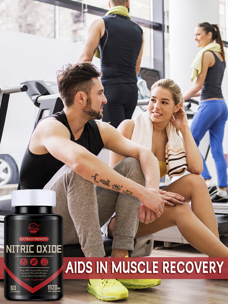 Nitric Oxide & Circulation Booster | L-Arginine, L-Citrulline | Extra Strength