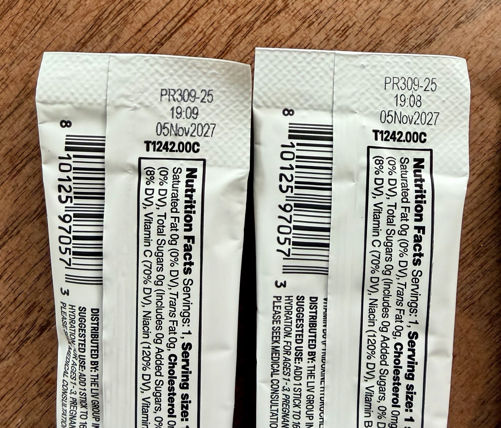 *5 STICKS* Liquid I.V. Electrolyte Drink Mix Sugar-Free Rainbow Sherbet Sticks