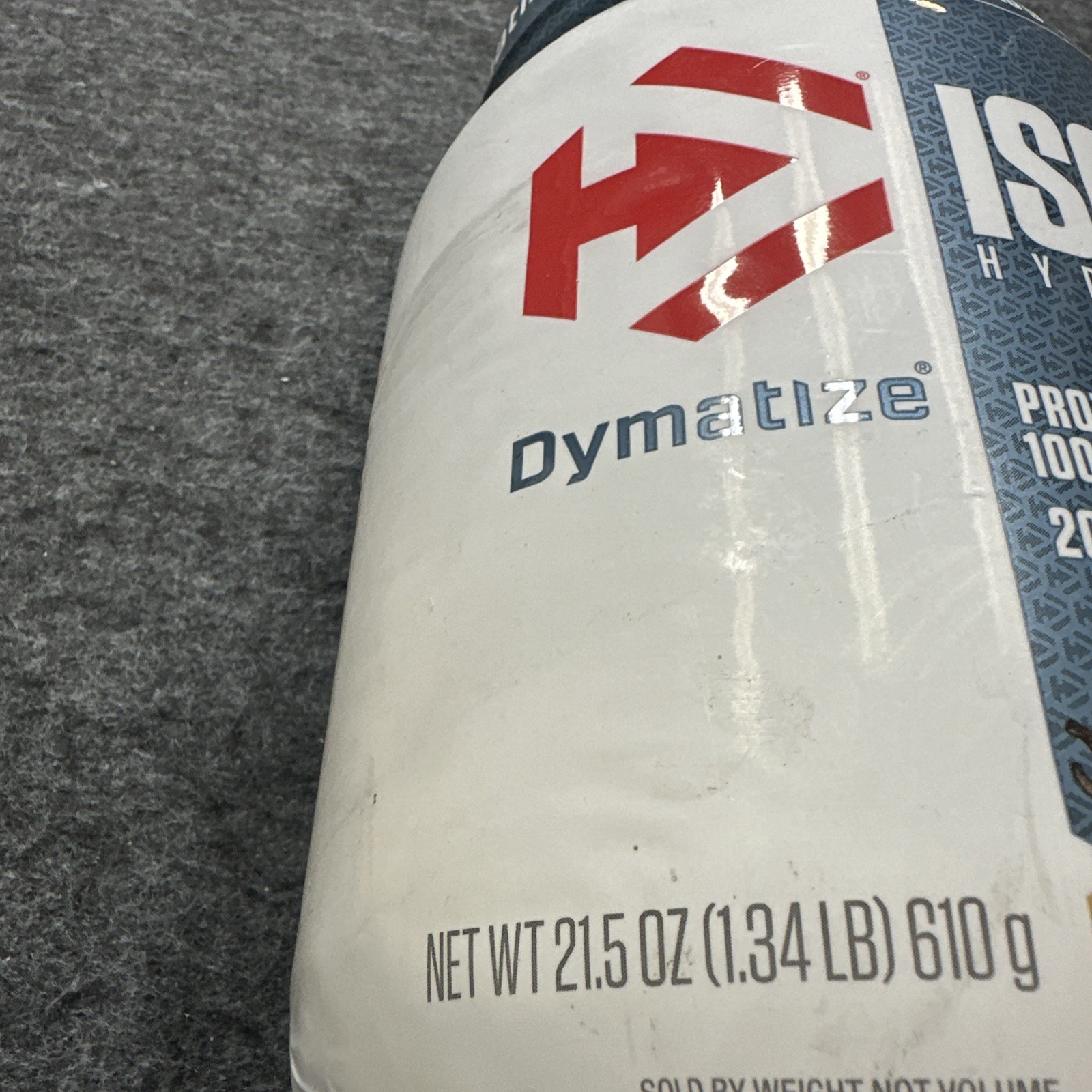 Dymatize ISO100 Hydrolyzed Whey Isolate Gourmet Vanilla 21.5oz 20Sv