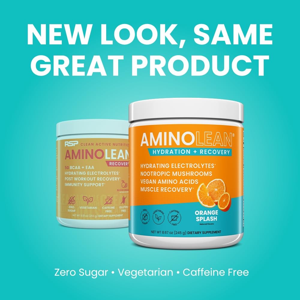 AminoLean Hydration + Amino Acids Recovery System – 8.91 Ounce (Pack of 1)