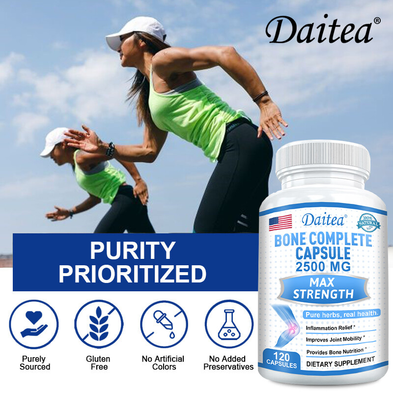 Calcium Magnesium Zinc Chondroitin Turmeric and MSM -Bone and Joint Support Caps