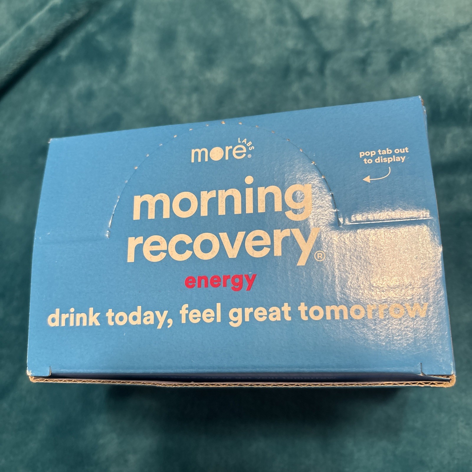 More Labs Morning Recovery Electrolyte Drink – Berry | 6-Pack