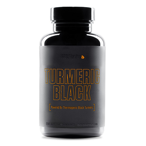 2 Pack Turmeric Black Sculptnation Fatigue Fat Burn Muscle Build Weight Loss