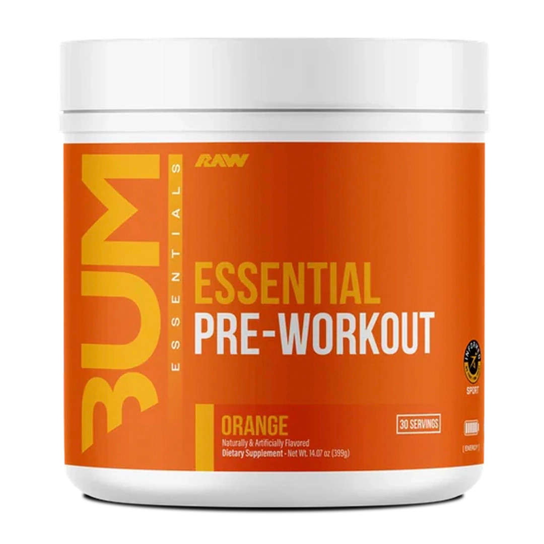 Raw Nutrition x CBUM – Essential Pre-Workout Powder – Energy & Focus-30 Servings
