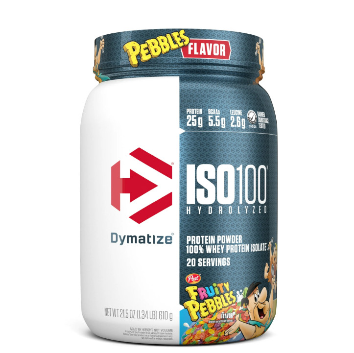 Dymatize ISO100 Hydrolyzed Whey Fruity Pebbles 20 Servings
