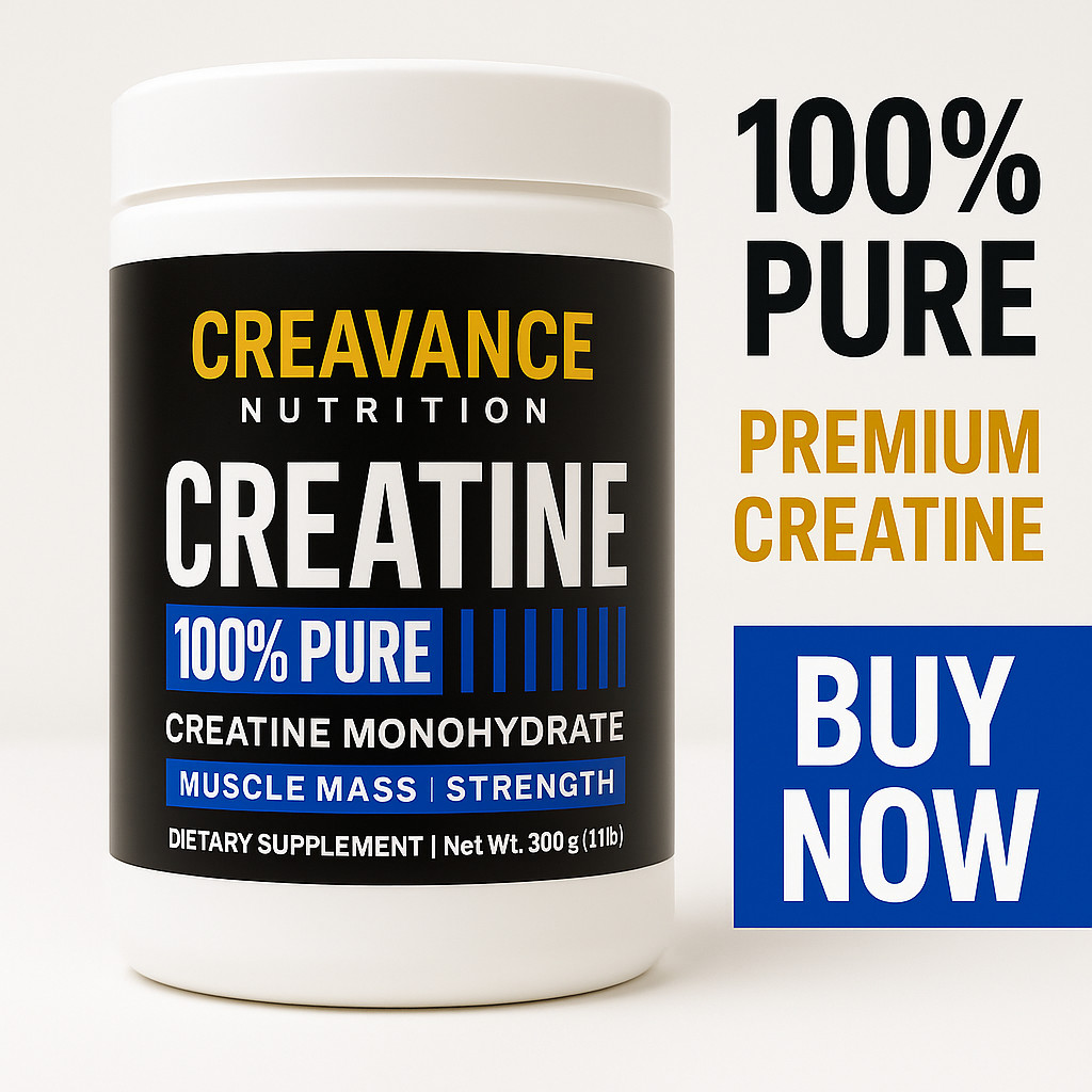 Creatine Monohydrate 500g | 5g Per Serving | Micronized Creavance Nutrition