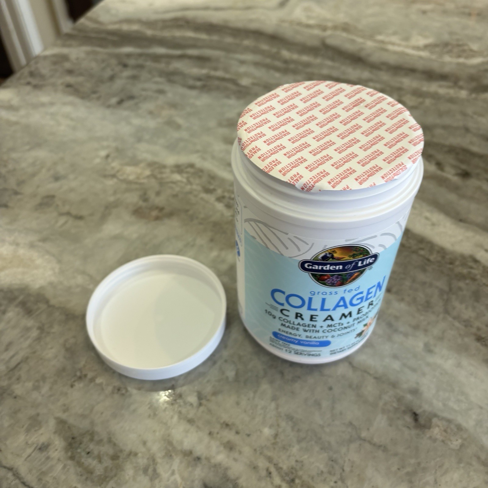 Garden of Life Grass Fed Collagen Creamer Powder – Creamy Vanilla, 12 Serv EXP27