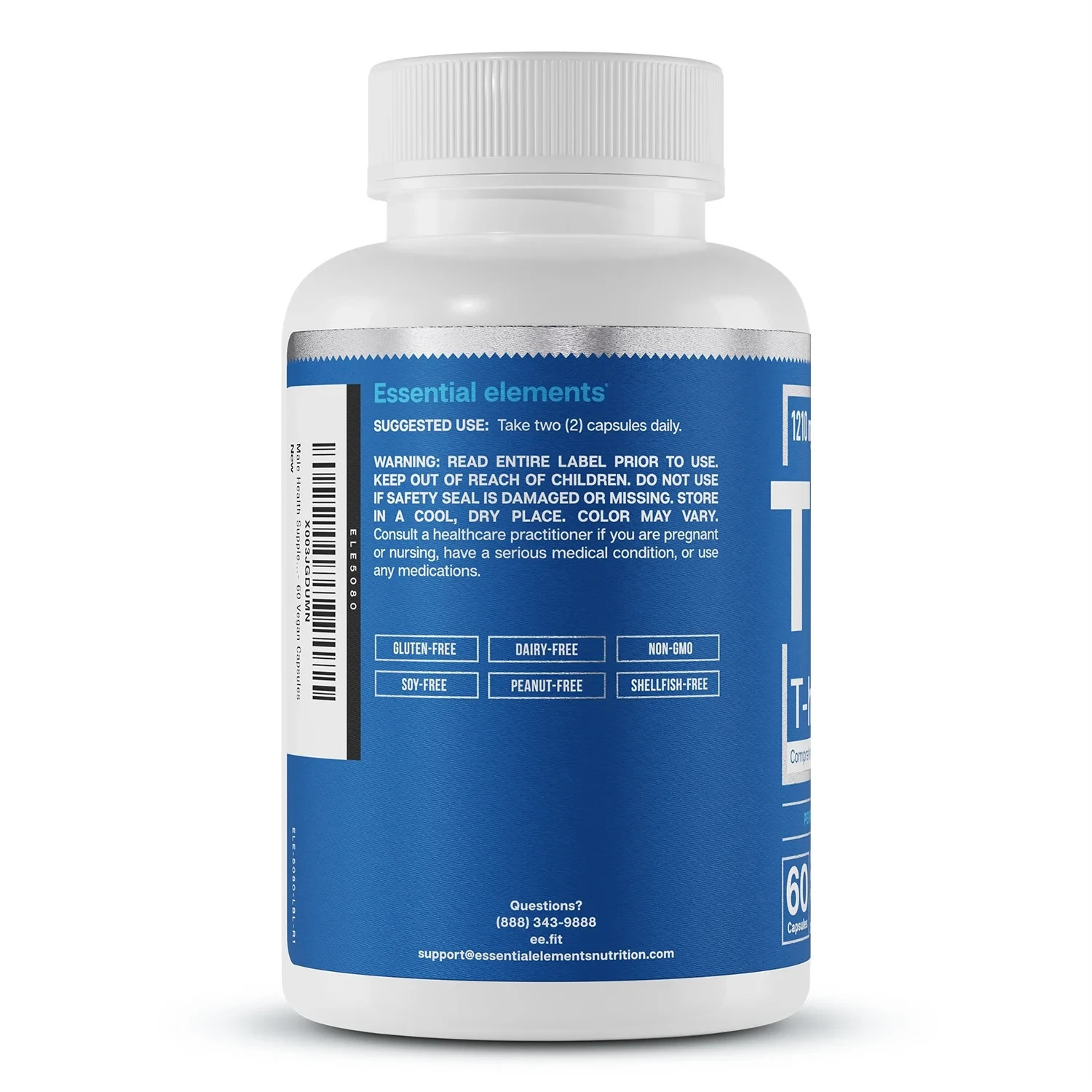 Essential Elements T-Hero – Daily Testosterone Support for Men – Promotes Vitali