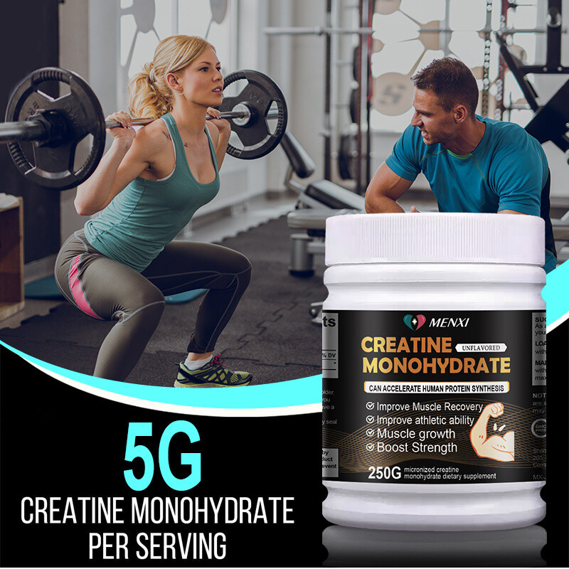Micronized Creatine Monohydrate Powder 250g, 50 Servings,Unflavored Creatine US