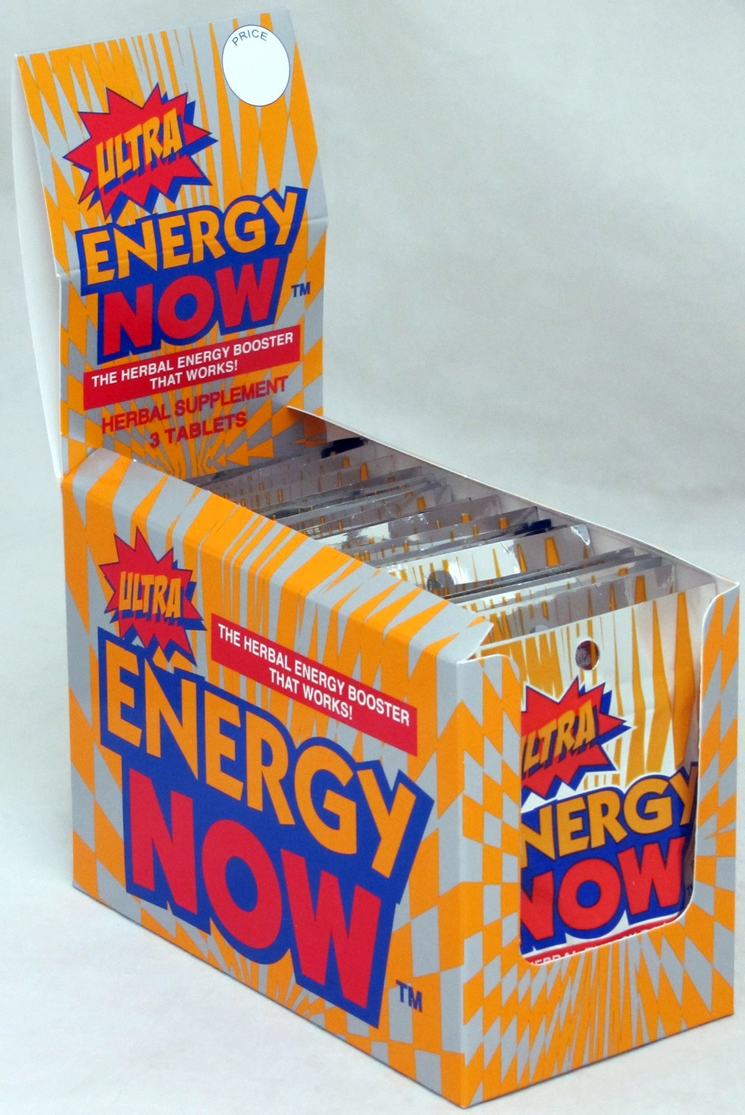 Ultra Energy Now Herbal Booster Supplements 24 packs 72 pills Diet Weight Loss